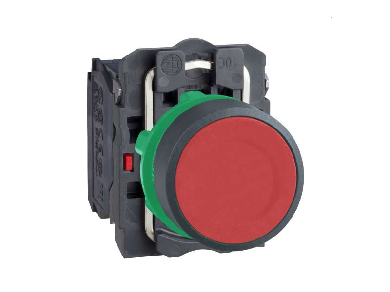 Schneider Electric Crveni kompletni udubljeni taster Ø22 sa povratkom 1NO+1NC neobeleženo;XB5AA45