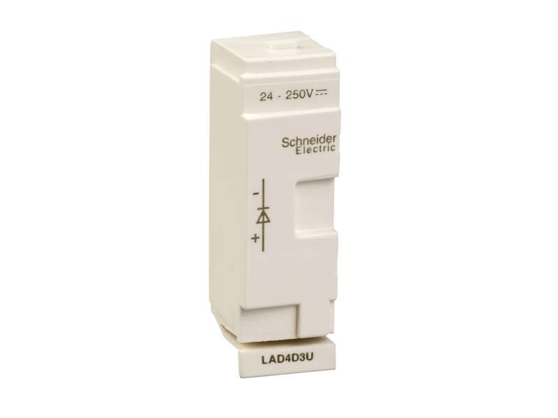 Schneider Electric Dioda 24-250VDC - D40A do D65A prigušenje;LAD4D3U