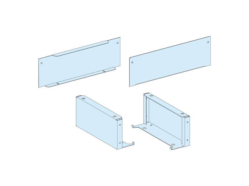 Schneider Electric Dodatno postolje Š300 V100 mm Prisma G IP30; LVS08807