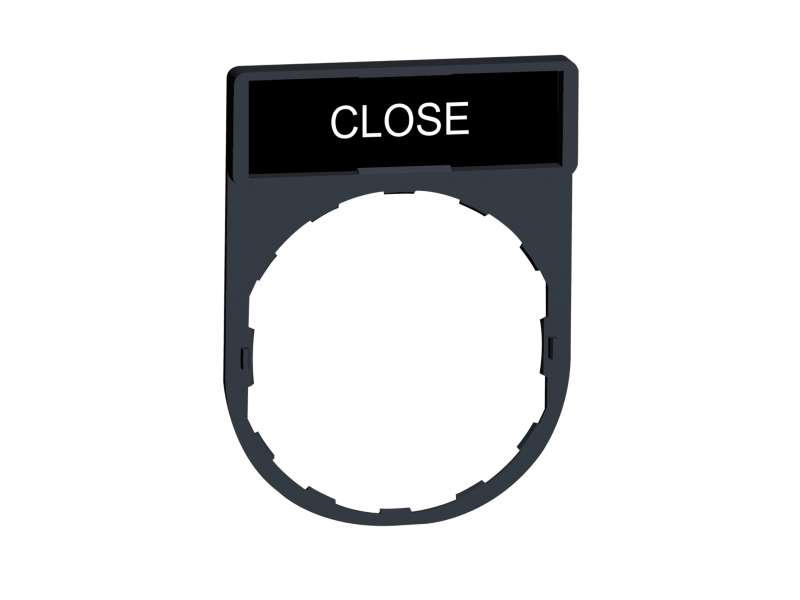 Schneider Electric Držač oznaka 30 x 40 mm sa natpisom 8 x 27 mm CLOSE;ZBY2314