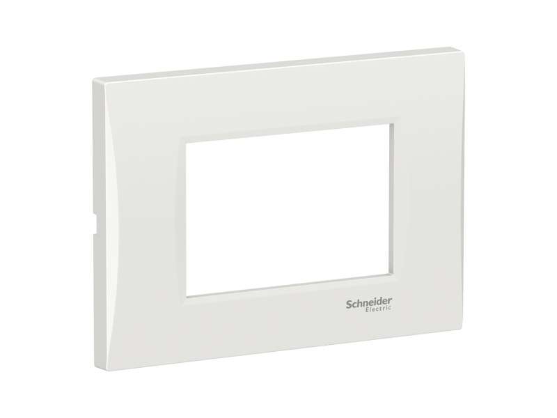 Schneider Electric Easy Styl, dekorativni ram, 3 modula, beli;LMR7263001