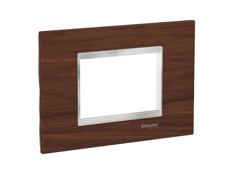 Schneider Electric Easy Styl, dekorativni ram, 3 modula, orah;LMR7823038