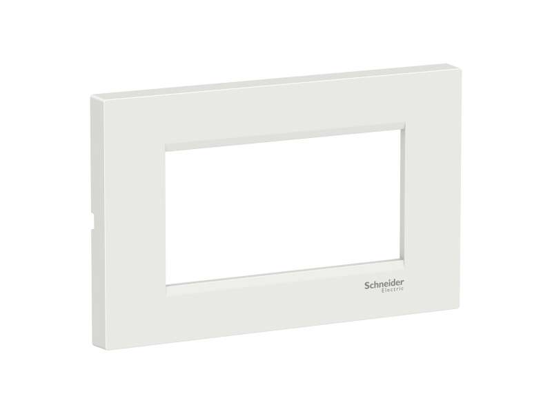 Schneider Electric Easy Styl, dekorativni ram, 4 modula, beli; LMR7254001