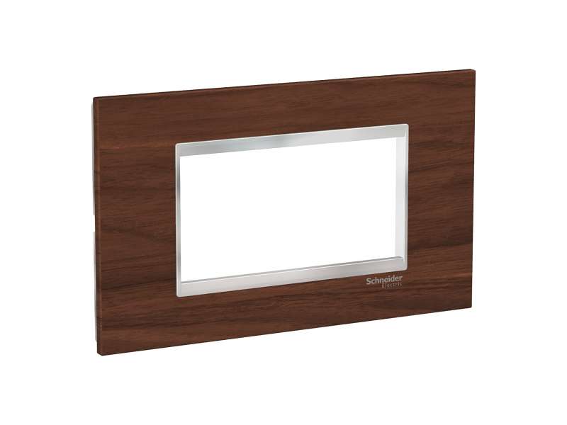 Schneider Electric Easy Styl, dekorativni ram, 4 modula, orah;LMR7824038