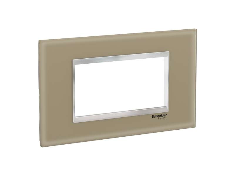 Schneider Electric Easy Styl, dekorativni ram, 4 modula, svetlosmeđi;LMR7924038
