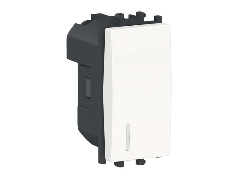 Schneider Electric Easy Styl, prekidač, 1P, 1 modul, beli;LMR1401001