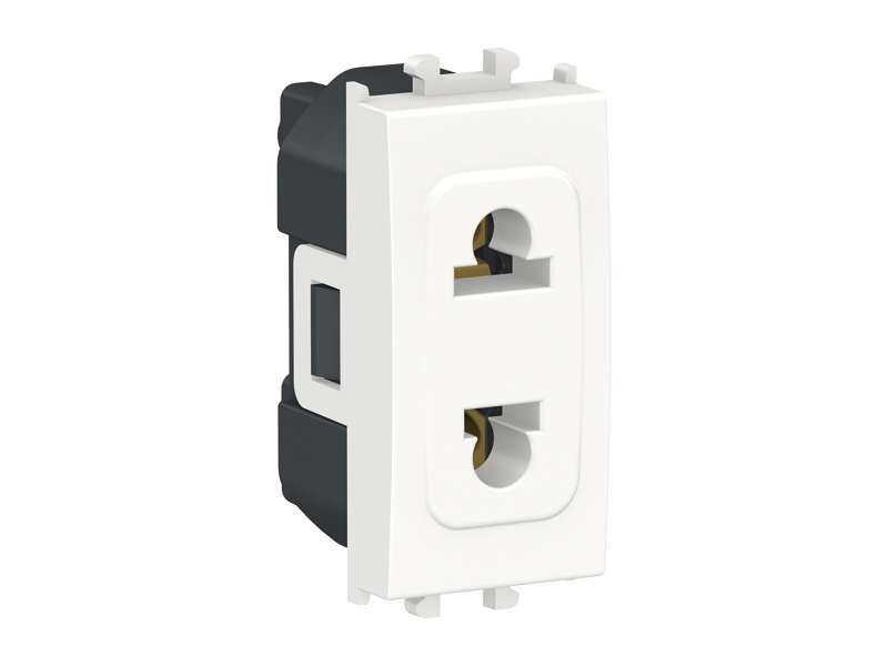 Schneider Electric Easy Styl, utičnica, 2P, 1 modul, bela; LMR5510001