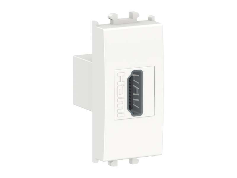 Schneider Electric Easy Styl, utičnica, HDMI, 1 modul, bela;LMR6234001