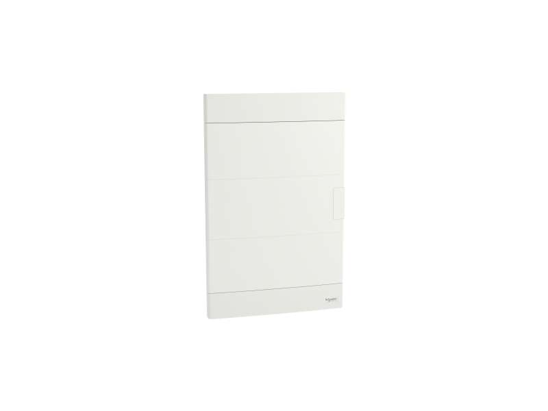 Schneider Electric Easy9 EU, ugradna tabla, 3x12 M, 2 priključna bloka PE/N, bela vrata; EZ9EUB312