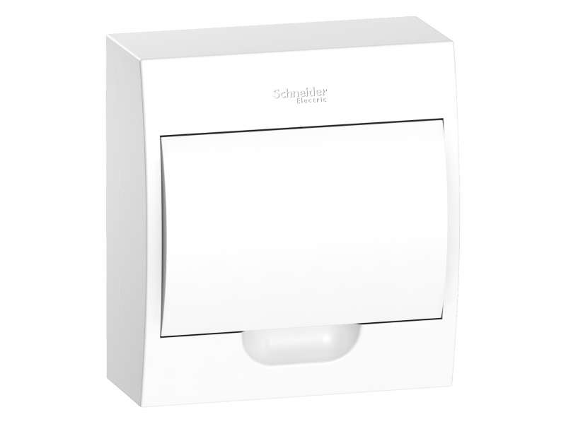 Schneider Electric Easy9 - nadgradna tabla 8 modula - puna vrata - sa E/N priklj. blokovima; EZ9E108P2S