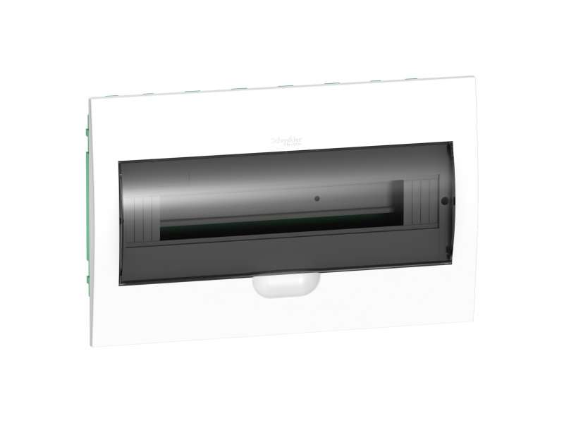 Schneider Electric Easy9 - ugradna tabla 18 modula - zatamnjena vrata - sa E/N priklj. blokovima; EZ9E118S2F
