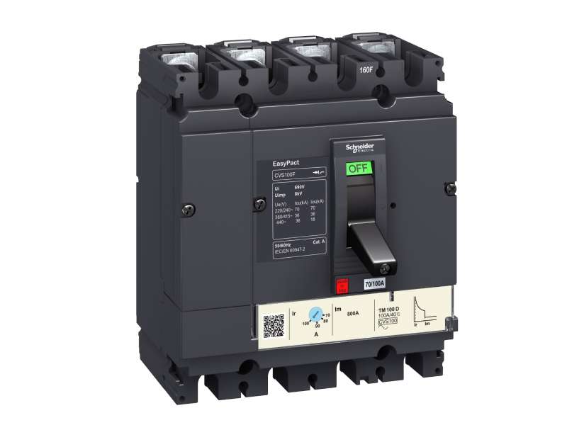 Schneider Electric Easypact CVS - CVS100B TM16D prekidač - 4P/3d;LV510310
