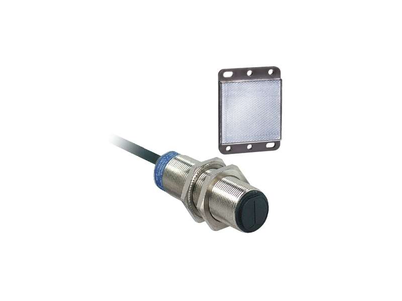 Schneider Electric Fotoelektrični senzor - XU1 - refleksni - Sn 4m - 12..24VDC - kabl 2m;XU1N18PP341