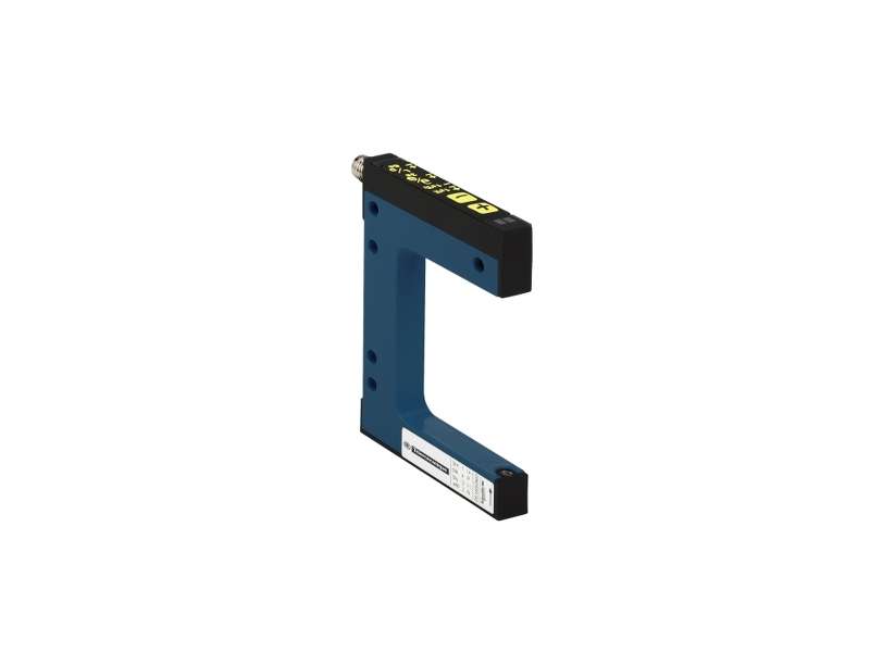 Schneider Electric Fotoelektrični senzor - XUY - viljuškasti - teach - 50X59mm - 12..24VDC - M8;XUYFANEP60050