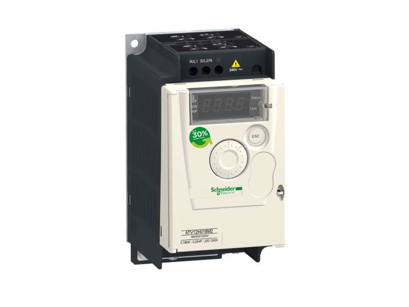 Schneider Electric Frekventni regulator ATV12 - 0.37kW - 0.55hp - 200..240V - monof.-sa hladnjakom ; ATV12H037M2