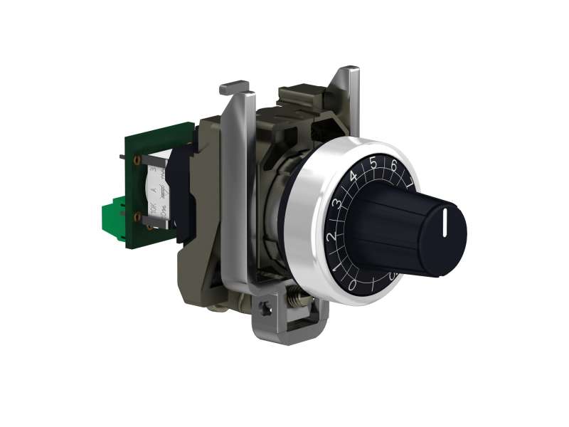 Schneider Electric Glava Ø22 + podnožje za montažu + potenciometar 10K;XB4BD912R10K