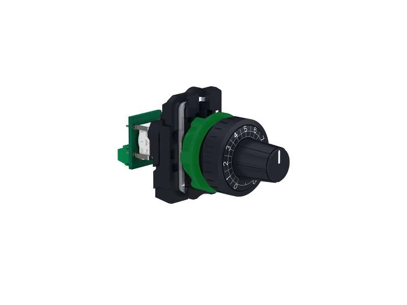 Schneider Electric Glava Ø22 + podnožje za montažu + potenciometar 10K;XB5AD912R10K