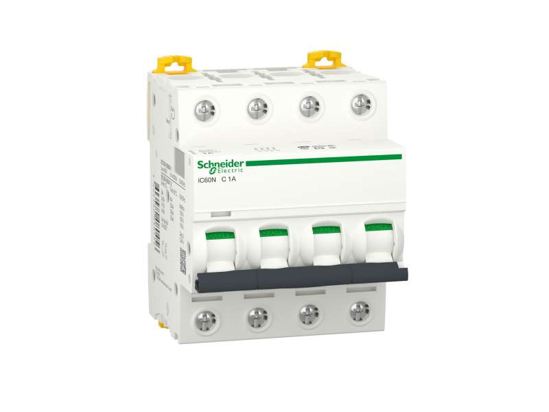 Schneider Electric IC60N - automatski prekidač - 4P - 1A - C kriva;A9F74401