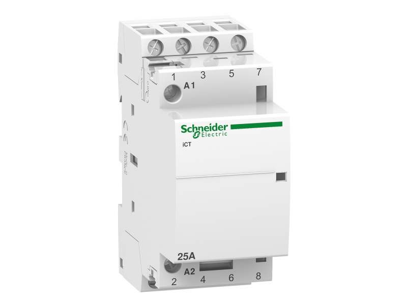 Schneider Electric ICT 25A 4NO 24V 50Hz kontaktor;A9C20134