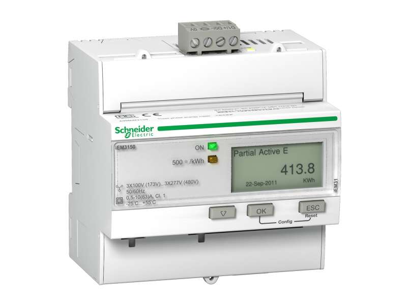 Schneider Electric IEM3150 multimetar - 63 A - Modbus;A9MEM3150