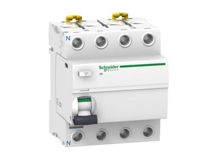 Schneider Electric IID - diferencijalni zaštitni prekidač - 4P - 25A - 30mA - AC tip;A9R41425