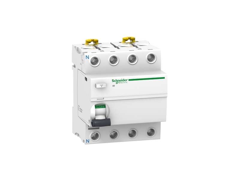 Schneider Electric IID - diferencijalni zaštitni prekidač - 4P - 40A - 30mA - AC tip;A9R41440