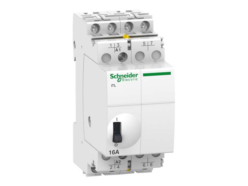 Schneider Electric Impulsni relej iTL - 4P - 4 NO - 16A - kalem 110 VDC - 230..240 VAC 50/60Hz; A9C30814