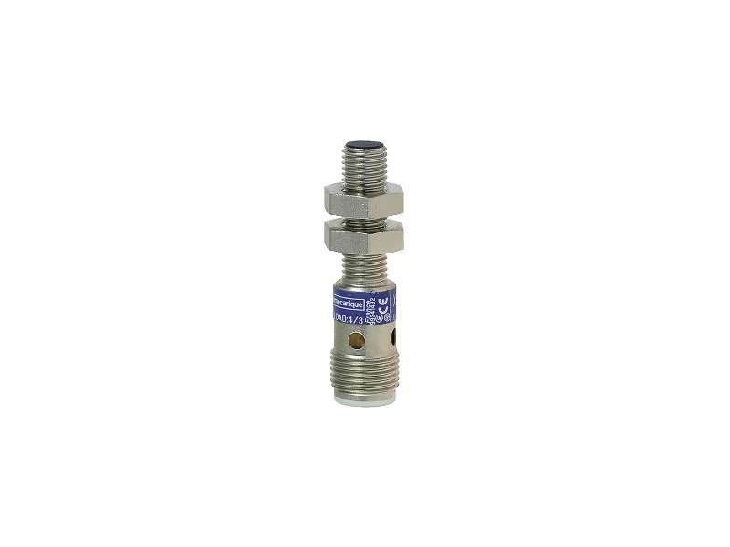 Schneider Electric Inductive sensor XS1 M8, L42mm, brass, Sn2.5mm, 12..24VDC, M8;XS108B3PBM8
