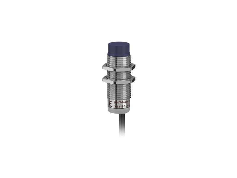 Schneider Electric Induktivni senzor XS2 M18 - L53mm - mesing - Sn8mm - 12..24VDC - kabl 2m;XS218BLNAL2