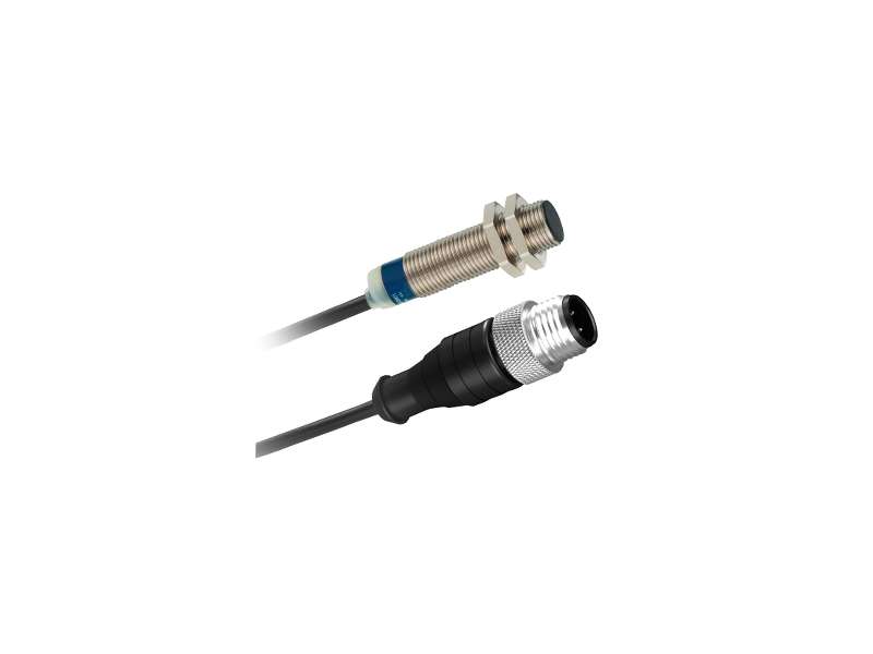 Schneider Electric Induktivni senzor XS6 M12 - D55mm - mesing - Sn5mm - 12..24VDC - M12 0.15m;XS612B2PAL01M12