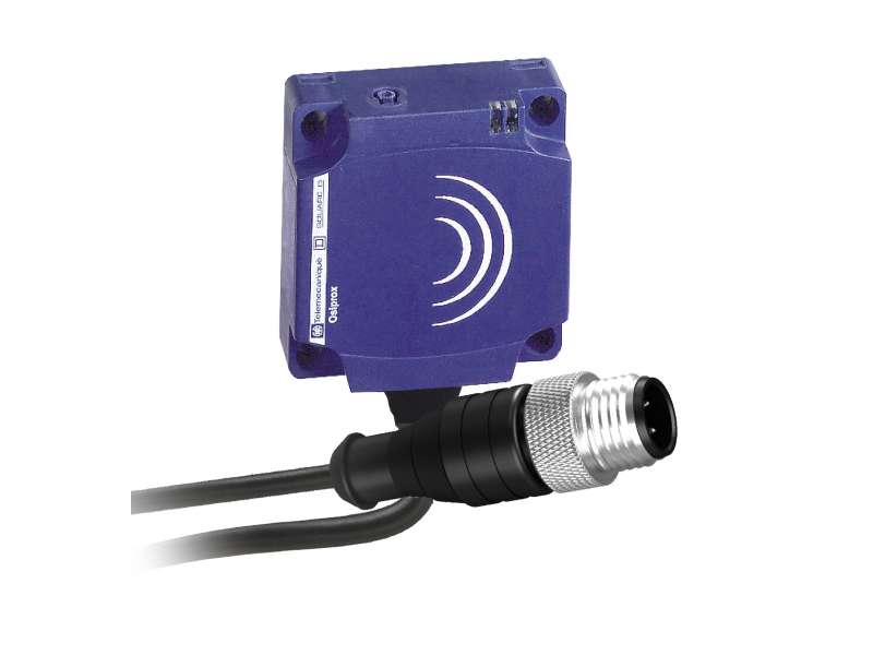 Schneider Electric Induktivni senzor XS8 40x40x15 - PBT - Sn25mm - 12..24VDC - M12 0.15m