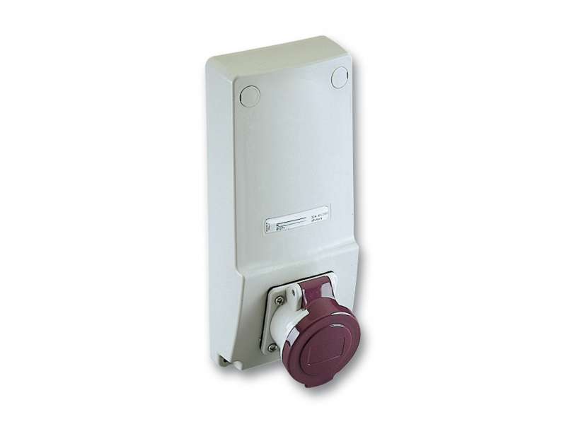 Schneider Electric Industrijska utičnica - 16 A - 2P - 230 V AC - IP 44 - panel ; 82026