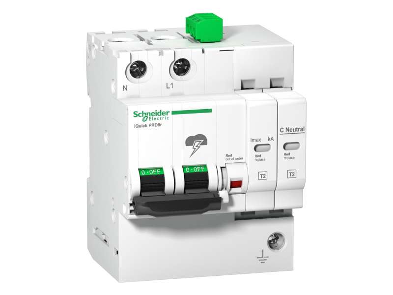 Schneider Electric IQuick PRD40r modularni odvodnik prenapona- 1P + N - 350V -sa daljinskom signal. ; A9L16292