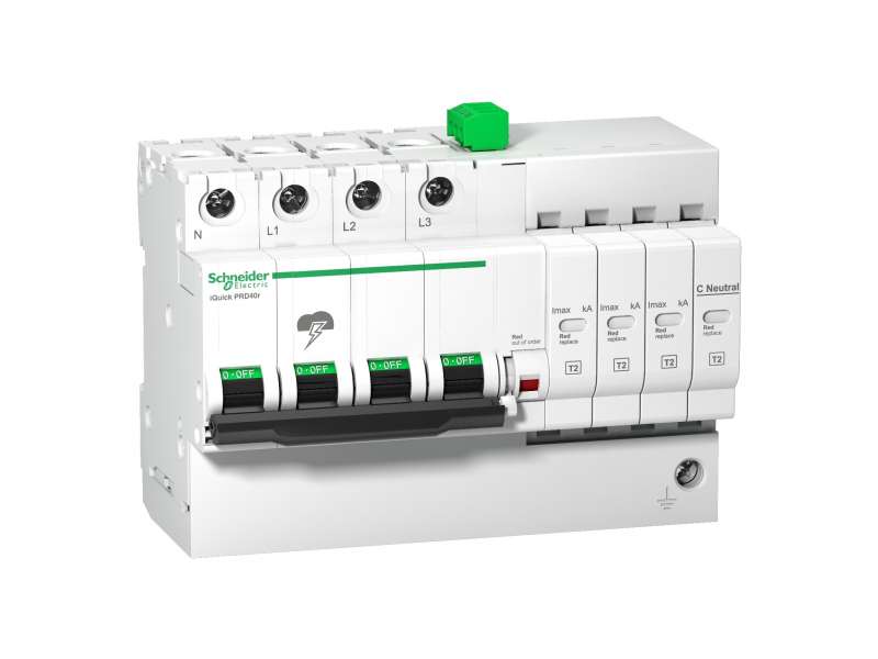 Schneider Electric IQuick PRD8r modularni odvodnik prenapona- 3P + N - 350V - sa daljinskom signal. ; A9L16300