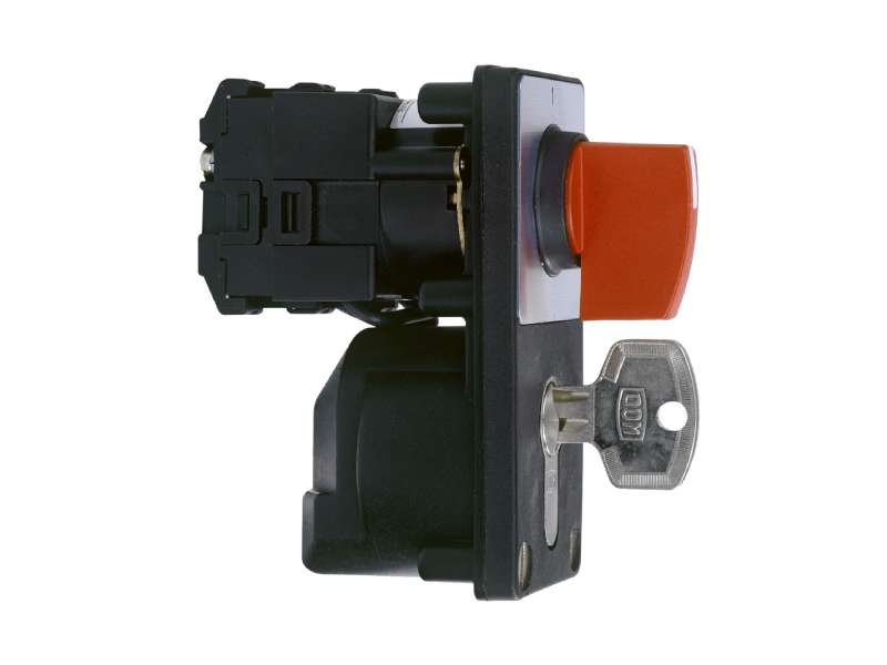 Schneider Electric Izborni grebenasti prekidač- 3P-12 A-prednja montaža-crvena ruč.; K1F003UZ2