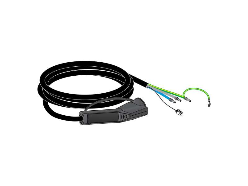 Schneider Electric Kabl T1 16A monofazni IEC 4 metra - Wallbox EVH2 rezervna oprema; EVP2CNS161A4