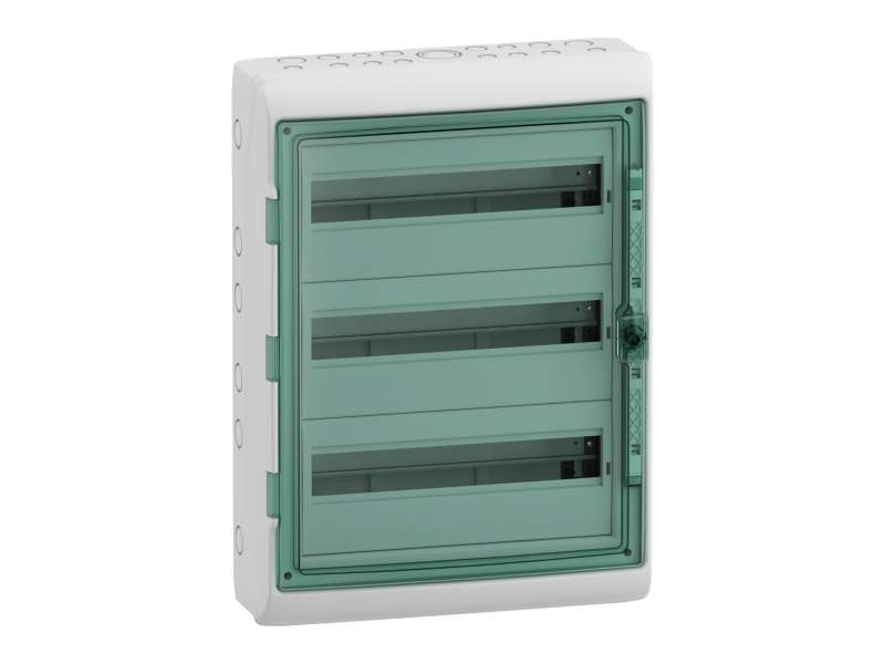 Schneider Electric Kaedra - za modularni uređaj - 3 x 18 modula - 4 priključna bloka;13436