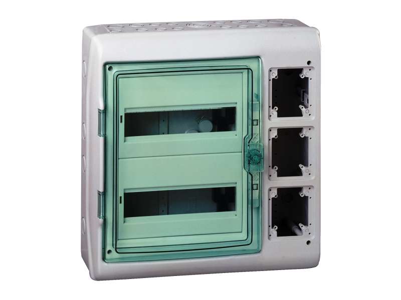 Schneider Electric Kaedra - za modularni uređaj sa interfejsom - 2 x 12 modula - 2 priključna bloka;13439