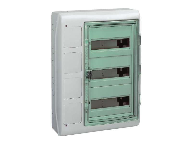 Schneider Electric Kaedra - za modularni uređaj sa interfejsom - 3 x 12 modula - 2 priključna bloka; 13440