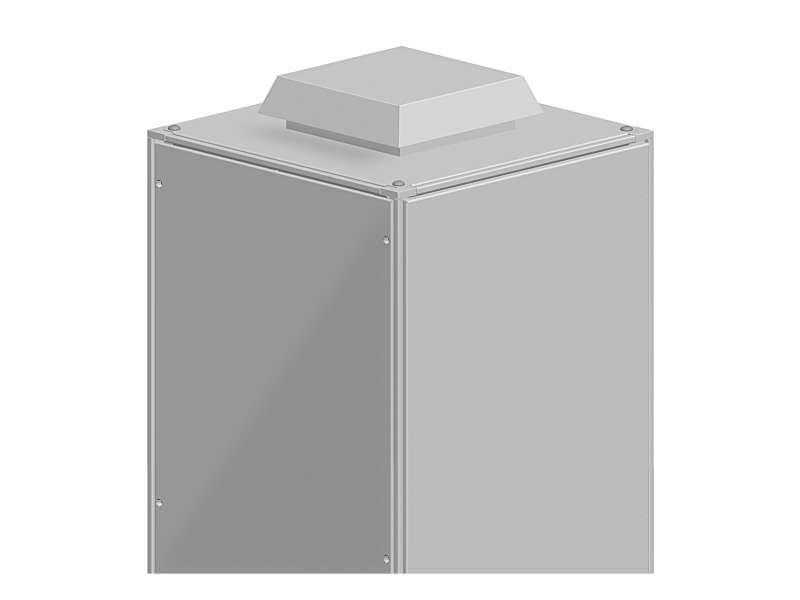 Schneider Electric Krovna izlazna rešetka - izrez 228x228mm - spolj. dimenzija 90x340x340mm - IP54; NSYCAC228RMF