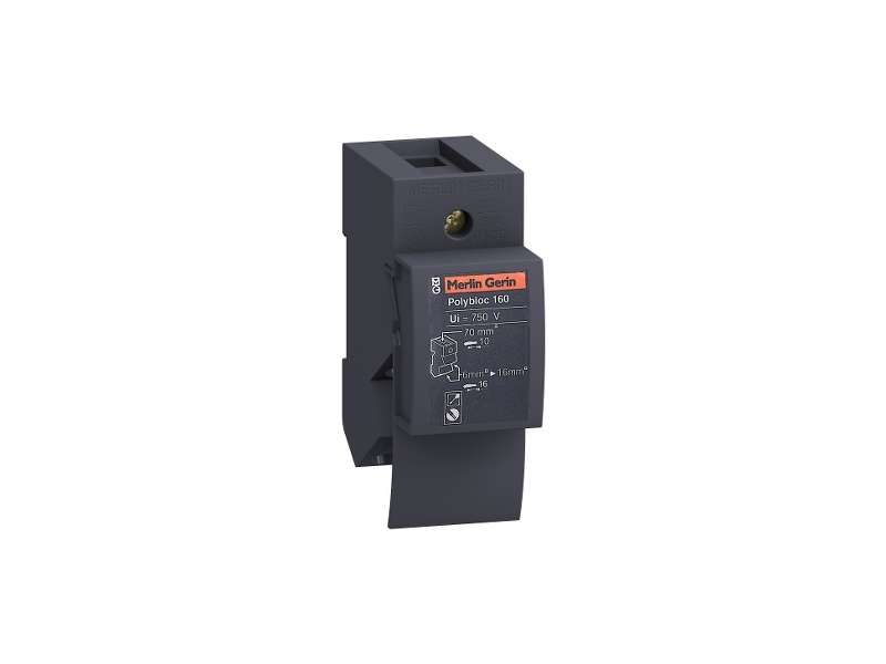 Schneider Electric Linergy DX 1P razvodni blok 160A - 4 modula - 6 izvoda brzo povezivanje; LVS04031