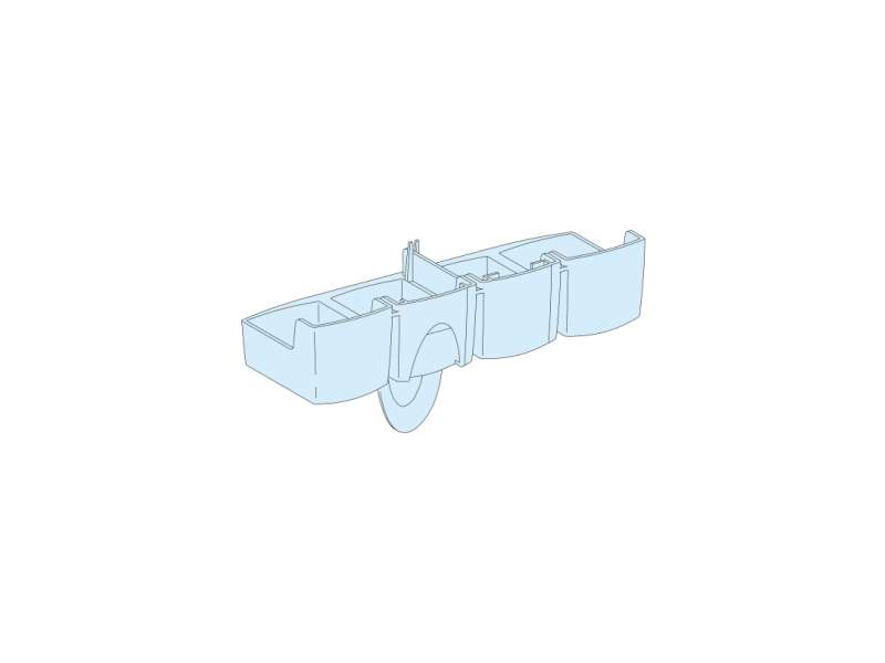 Schneider Electric Linergy FC izolatori kontakata, 4P, ZA NSX100-250 Linergy FC; LVS04809