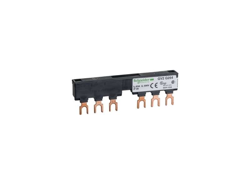 Schneider Electric Linergy FT - češljasta sabirnica - 63 A - 2 otcepa - 54 mm razmak;