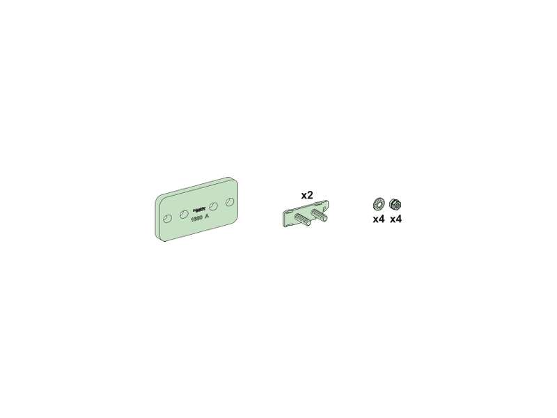 Schneider Electric Linergy LGYE horizontalni spojni element 1600A; LVS04620
