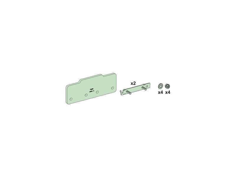Schneider Electric Linergy LGYE horizontalni spojni element 2500A; LVS04621