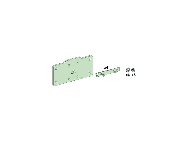 Schneider Electric Linergy LGYE horizontalni spojni element 4000A; LVS04623