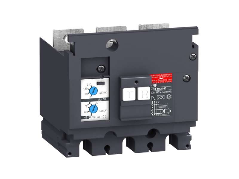 Schneider Electric Modul diferencijalne zaštite Vigi MH - 30..10000 mA - 200..440 V - 3P;LV431535