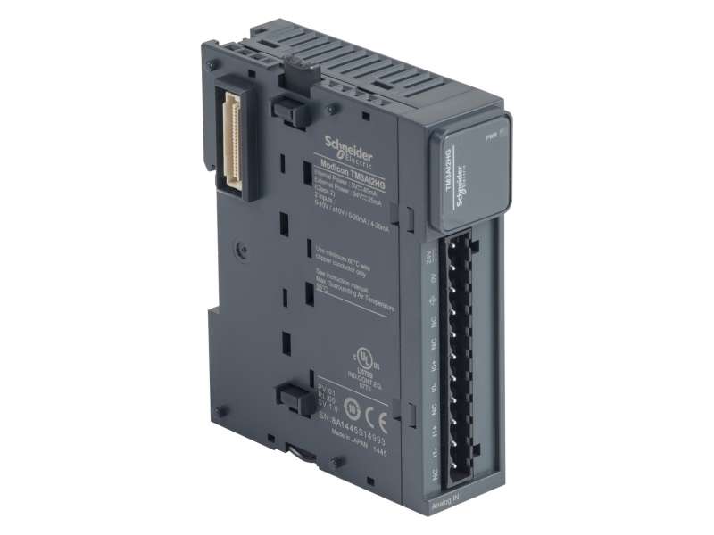 Schneider Electric Modul TM3 - 2 analogna ulaza visoka rezolucija opružni priključci; TM3AI2HG
