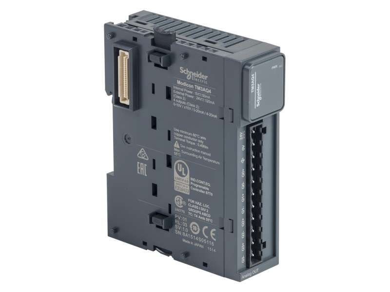 Schneider Electric Modul TM3 - 4 analogna izlaza; TM3AQ4