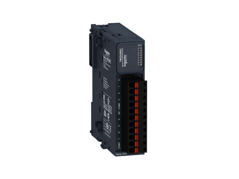 Schneider Electric Modul TM3 - 8 relejnih izlaza opružni priključci; TM3DQ8RG